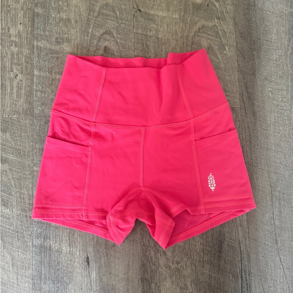 SOLD Free people athletic shorts pink